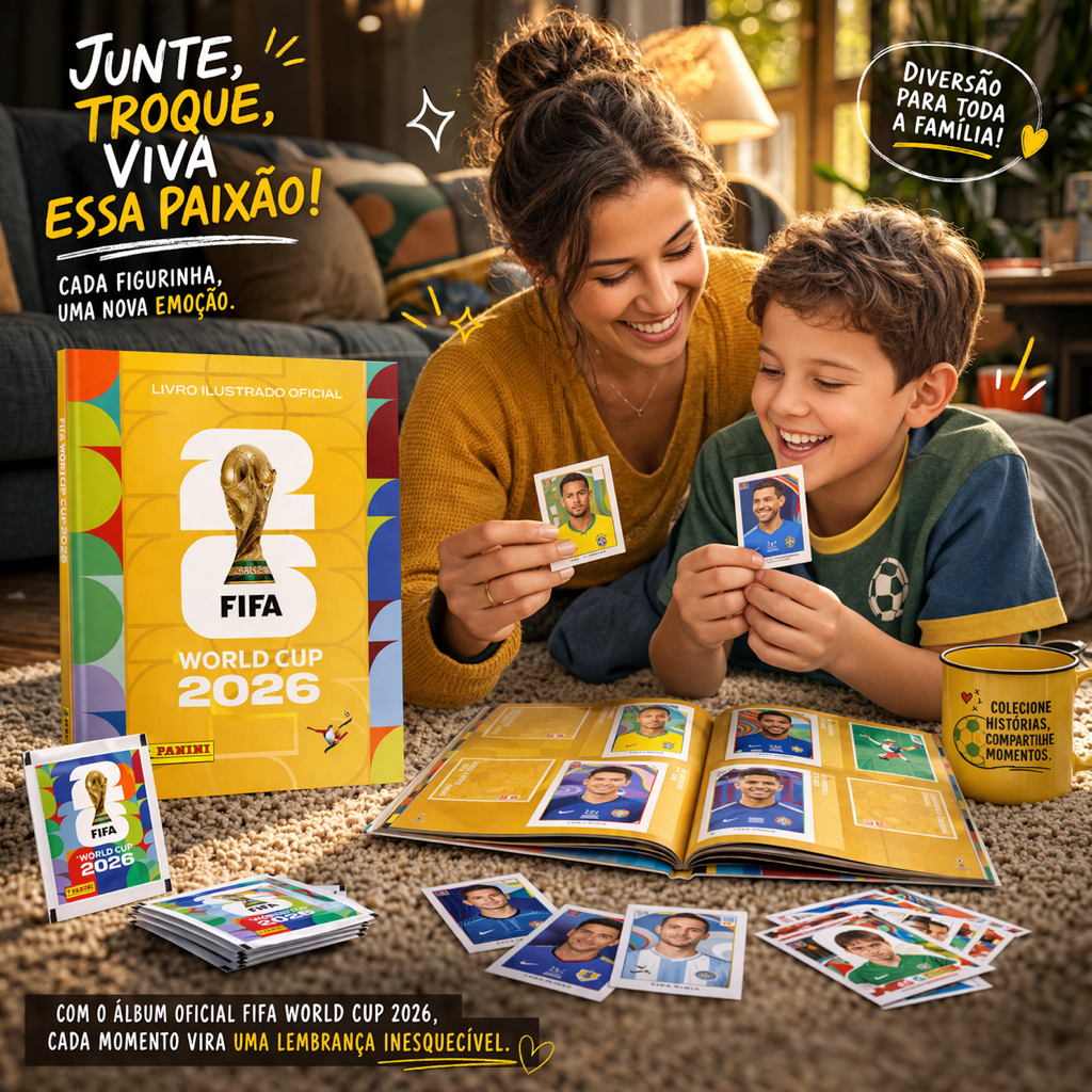 Figurinhas da Copa Do Mundo 2026